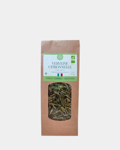 Verveine citronnelle bio françaises (feuilles entières)